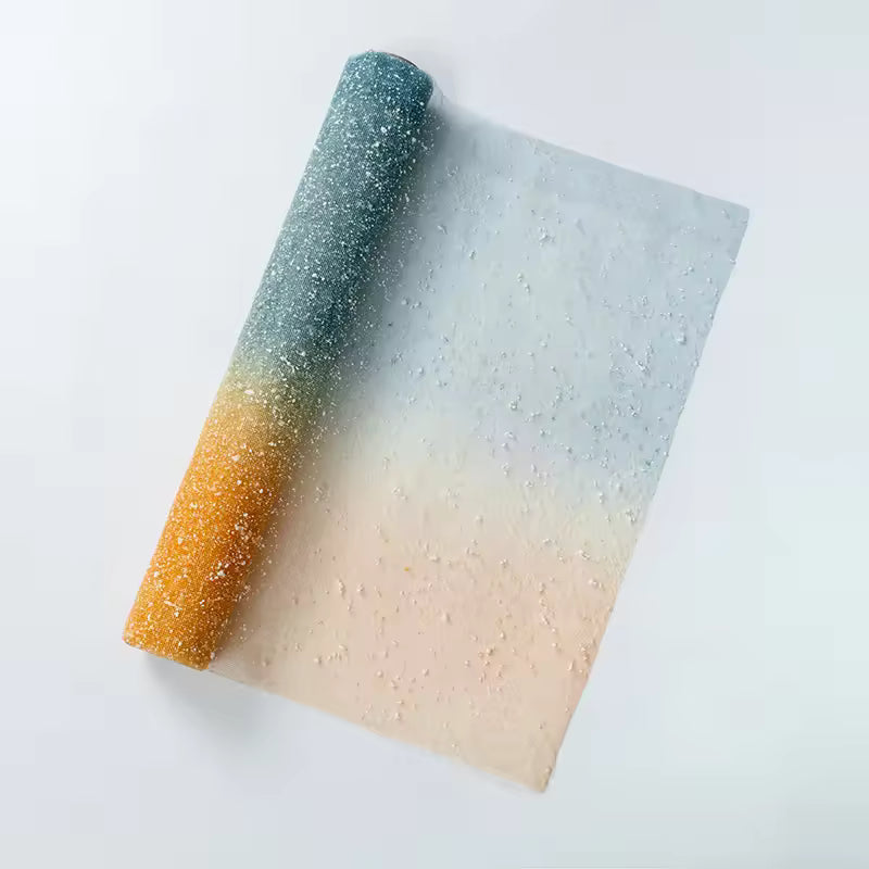 Snow Mesh Roll (Blue + Yellow  - 40 cm x 15 ft)