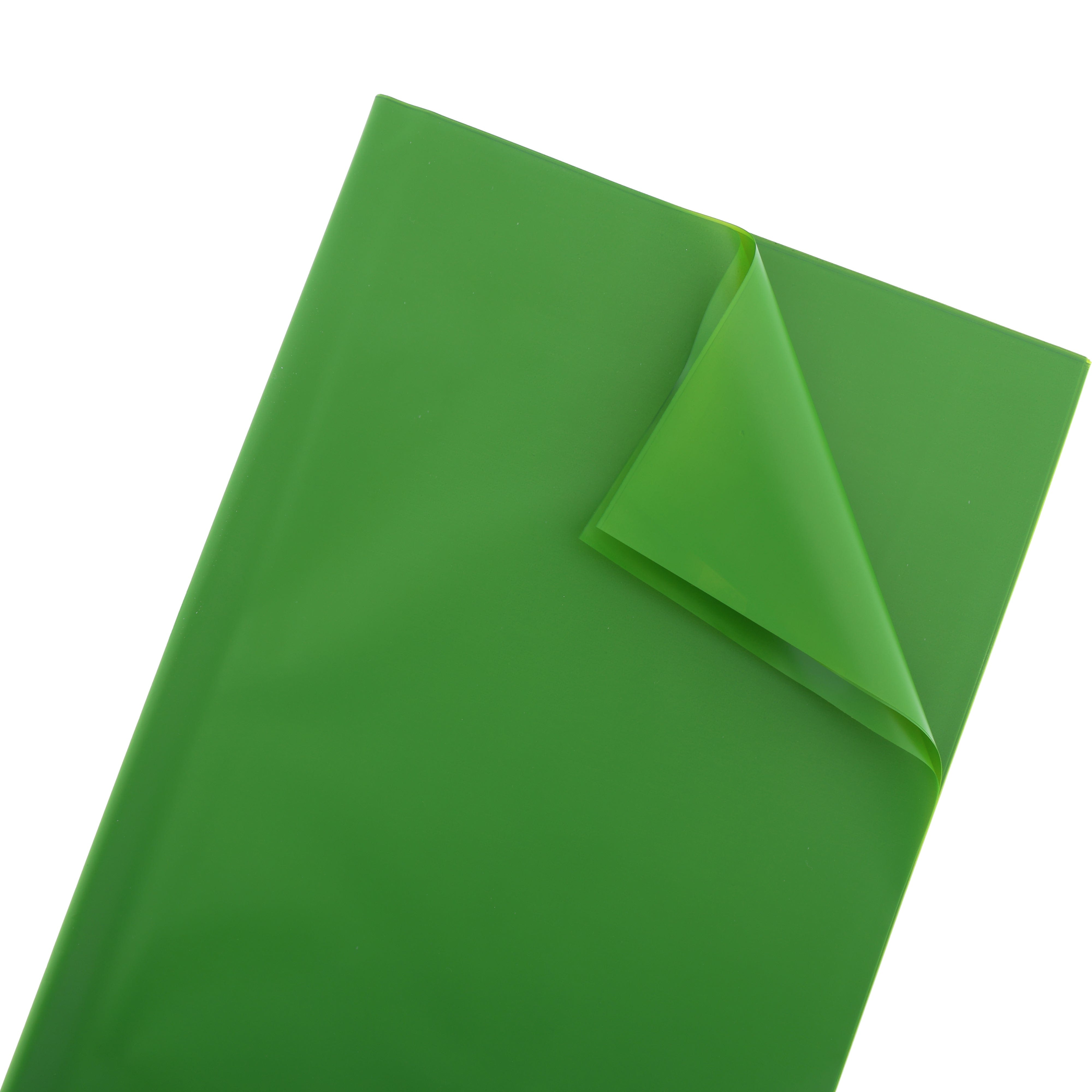 Plain Color Bouquet Paper (White, Black, Pastel Purple, Olive, Green, Cherry, Pale Turquoise) - Olive Green - 4 - Furxotic