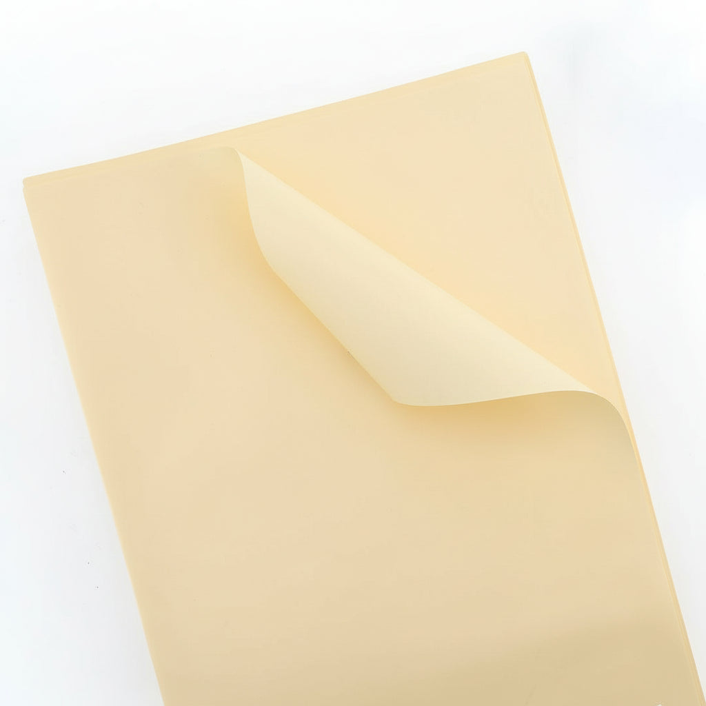 Korean Flower Wrapping Bouquet Paper - Custard - 8 - Furxotic