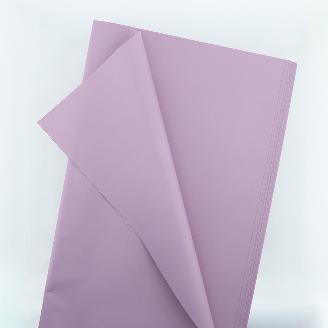 Korean Flower Wrapping Bouquet Paper - Misty Sky Purple - 17 - Furxotic