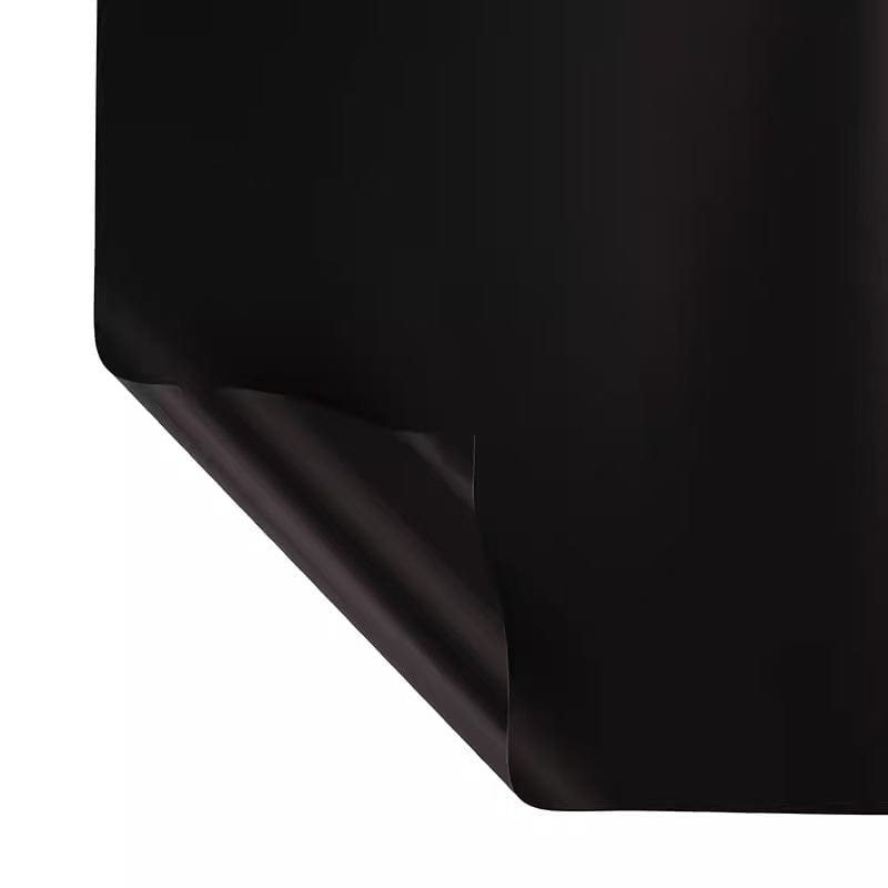 Korean Flower Wrapping Bouquet Paper - Pure Black - 20 - Furxotic