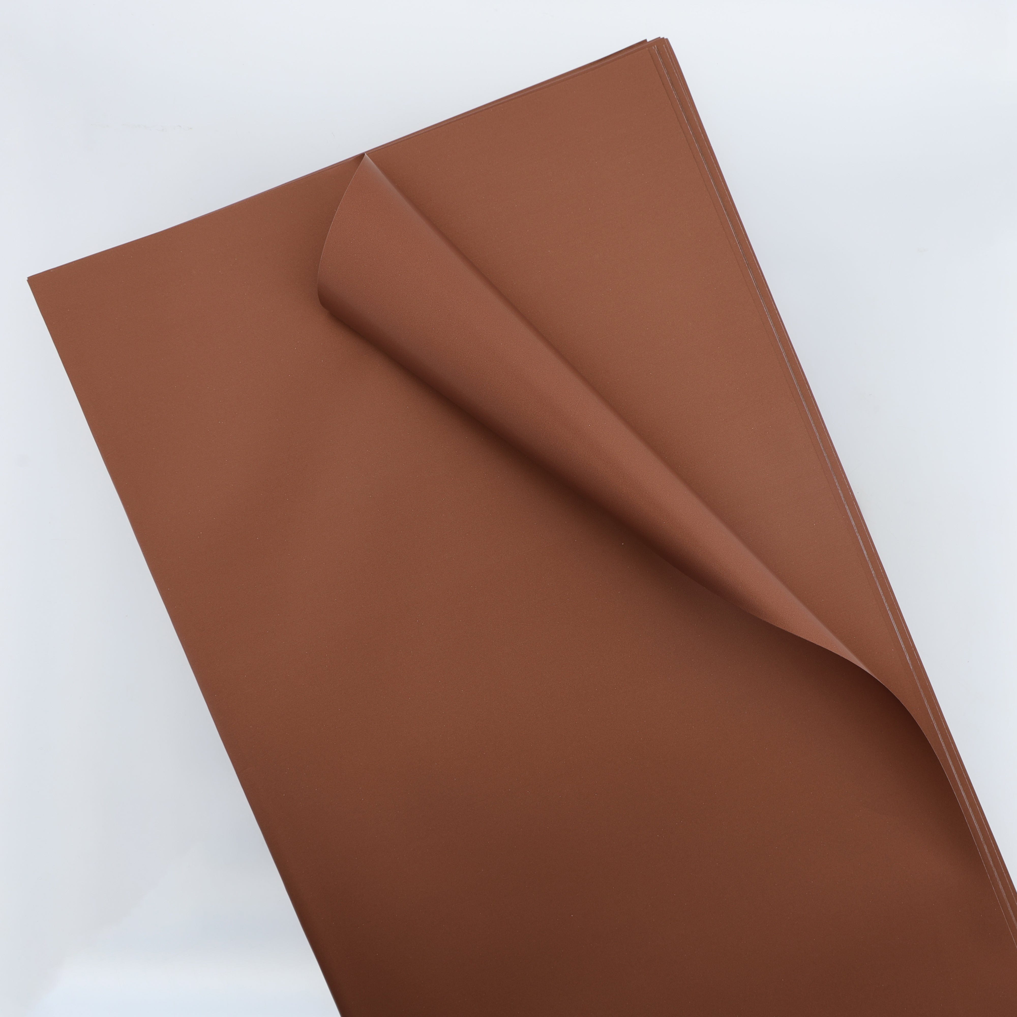 Korean Flower Wrapping Bouquet Paper - Sienna Brown - 24 - Furxotic