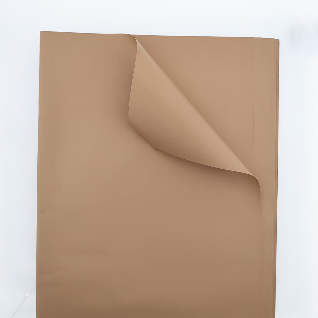 Korean Flower Wrapping Bouquet Paper - Ten Brown - 29 - Furxotic