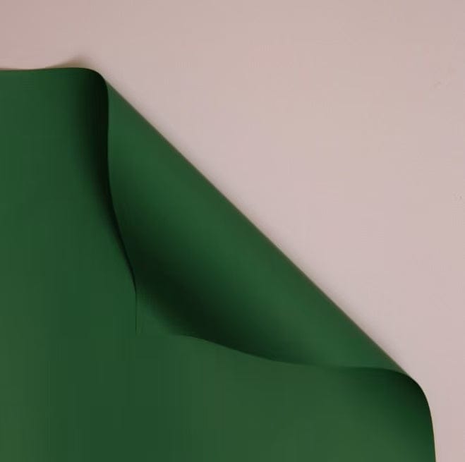 Korean Flower Wrapping Bouquet Paper - Christmas Green - 30 - Furxotic