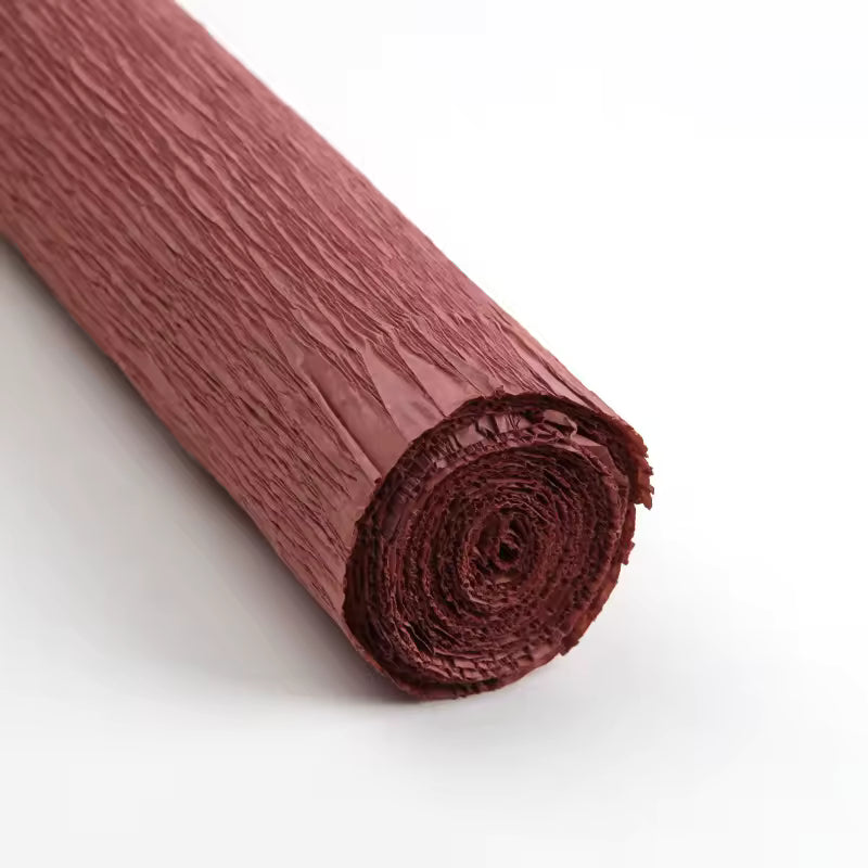 Crepe Paper Roll (Brown- 20 inch x 8 ft)