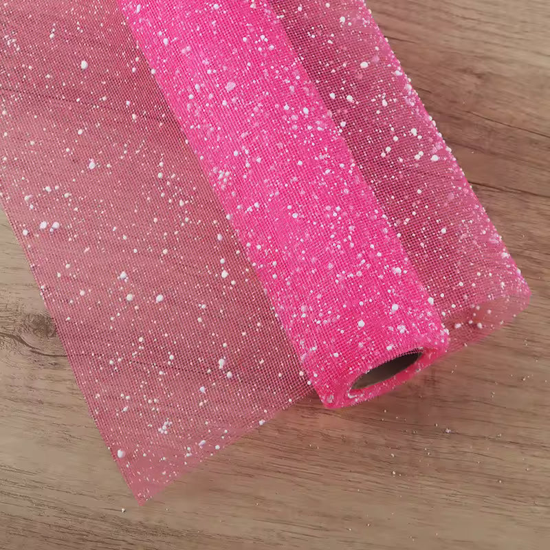 Snow Mesh Roll (Dark Pink - 40 cm x 15 ft)