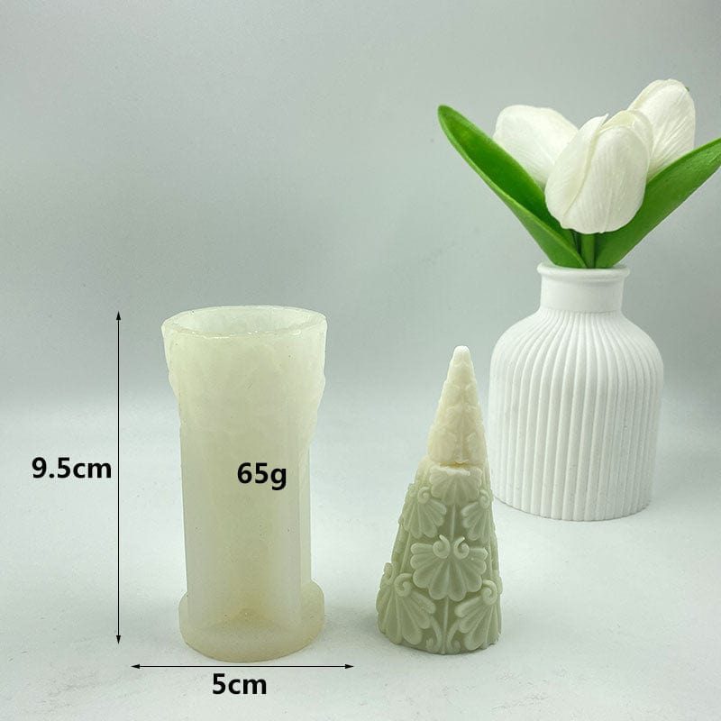 3D Christmas Tree Candle Handmade Mould - 1 - Furxotic