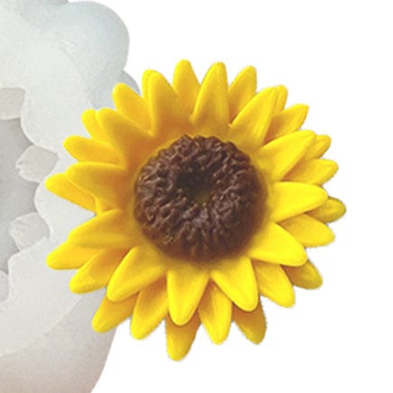 3D Sunflower Candle Handmade Mould - 2 - Furxotic