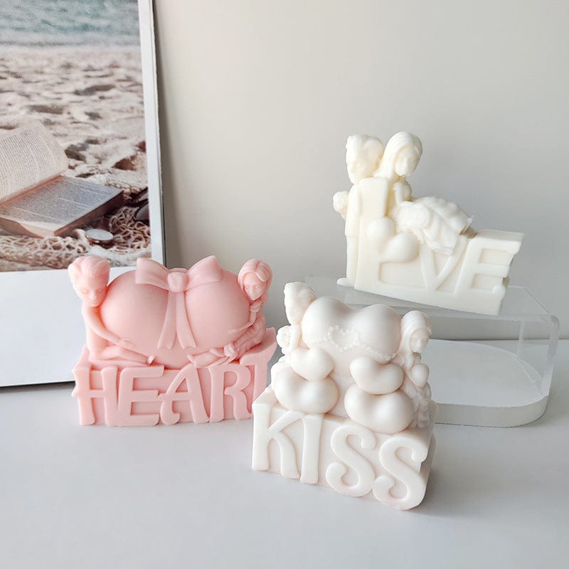 Kiss Themed Craft Candle Handmade Mould - 2 - Furxotic