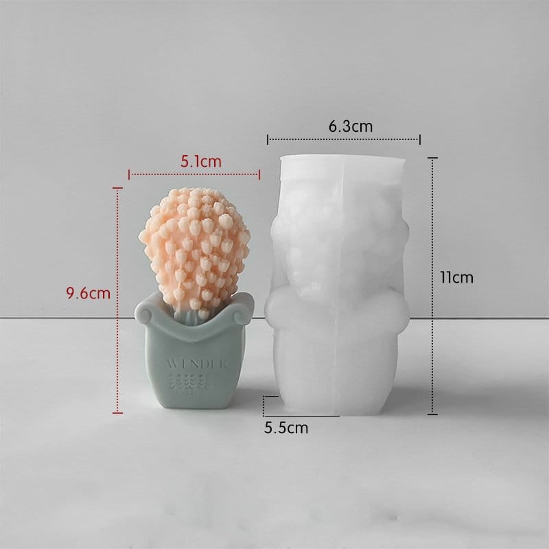 Flower Bouquet Shaped Candle Handmade Mould - 1 - Furxotic