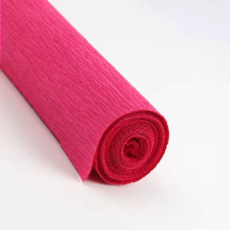 Crepe Paper Roll (Hot Pink - 20 inch x 8 ft)