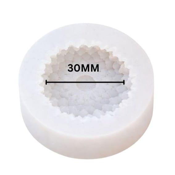 Small Dahlia Flower Candle Mould - 1 - Furxotic