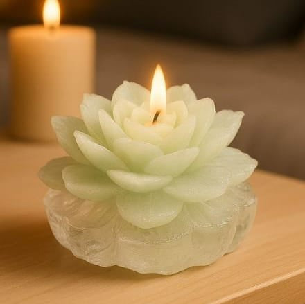 Peony Flower Candle Mould - 2 - Furxotic