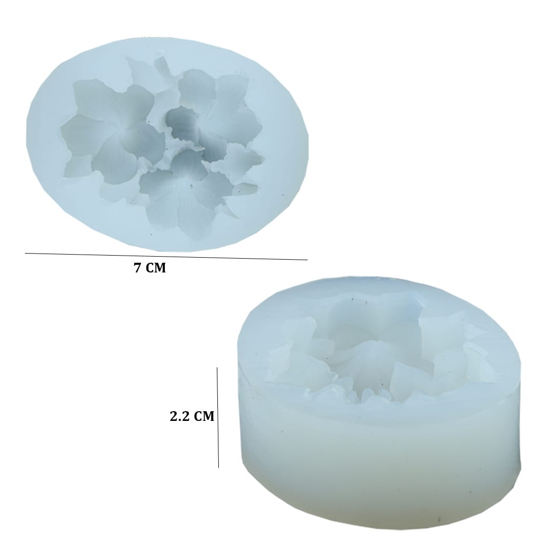 Plumeria Flower Candle Mould - 1 - Furxotic