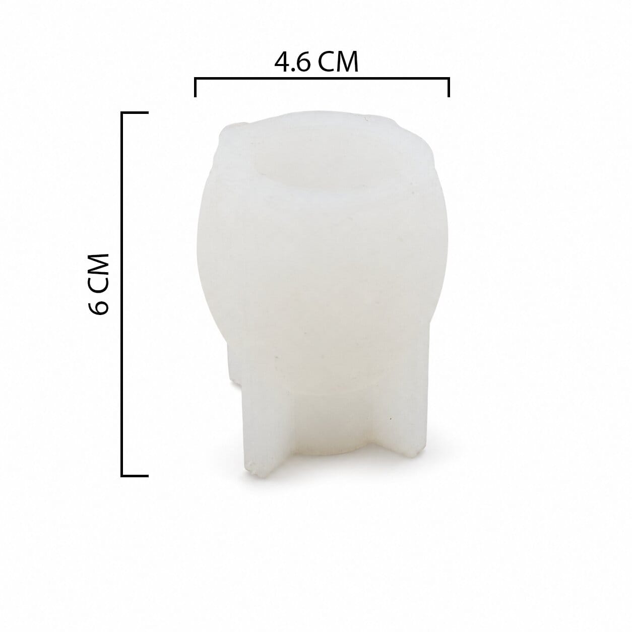 Round Lemon / Orange Shape Silicone Candle Mould - Citrus Fruit Mould - 1 - Furxotic