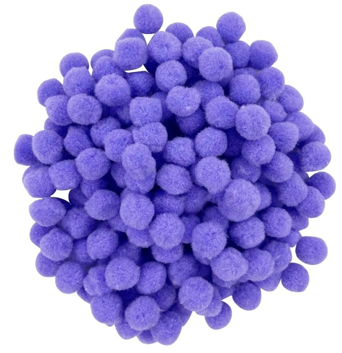 Pompom Balls - Purple - 2 cm - 100 Pieces