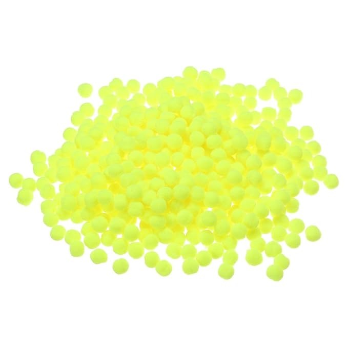Pompom Balls - Yellow- 2 cm - 100 Pieces