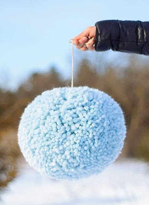 Pompom Balls - Sky Blue- 2 cm - 100 Pieces
