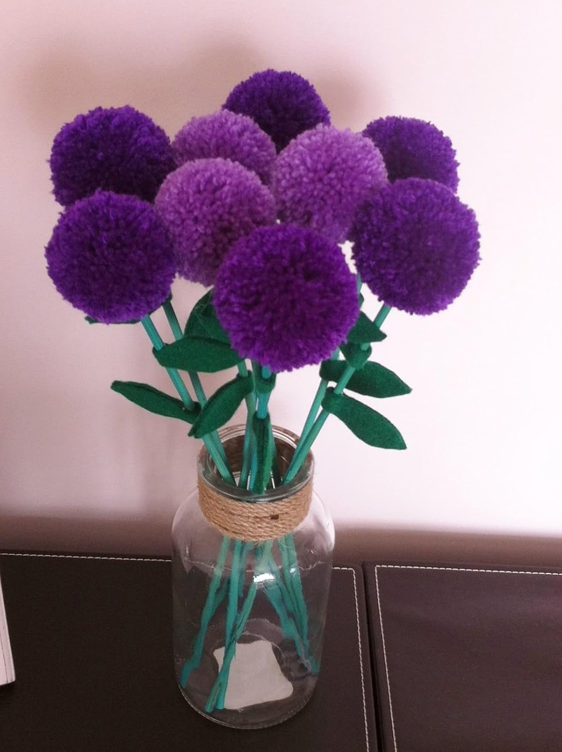 Pompom Balls - Purple - 2 cm - 100 Pieces