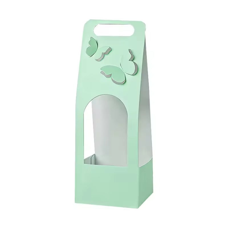 3D Butterfly Flower Box (Light Green- 1 pc)