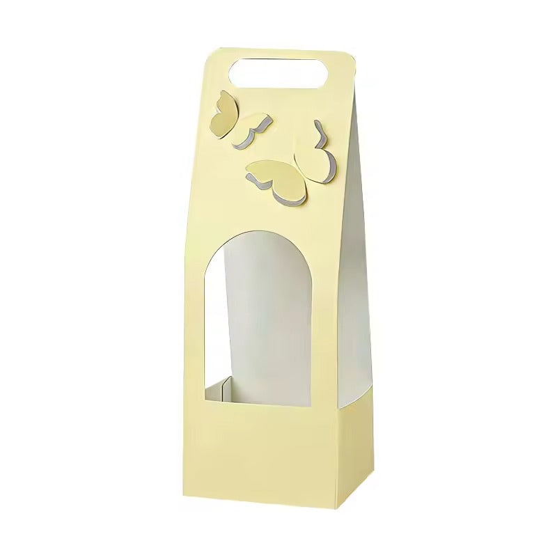 3D Butterfly Flower Box (Yellow - 1 pc)