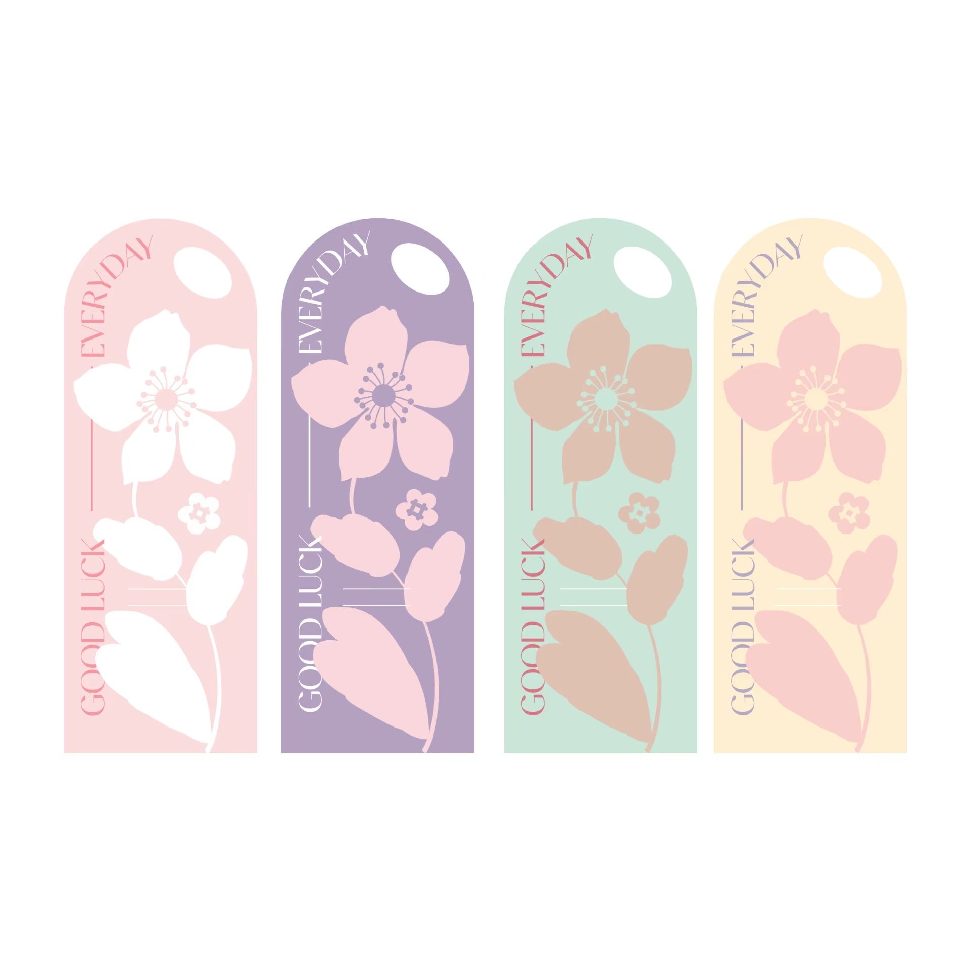 Best wishes Flower Card & Sleeve (Pack of 10)