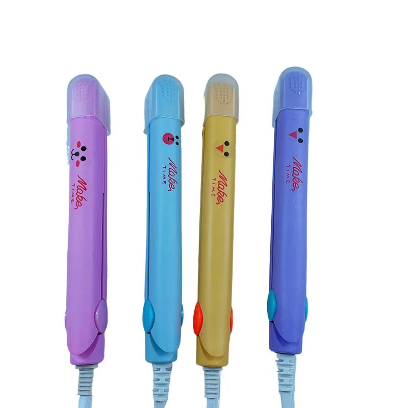 Mini Hair Straightener (Purple – Ceramic Tourmaline Plates)