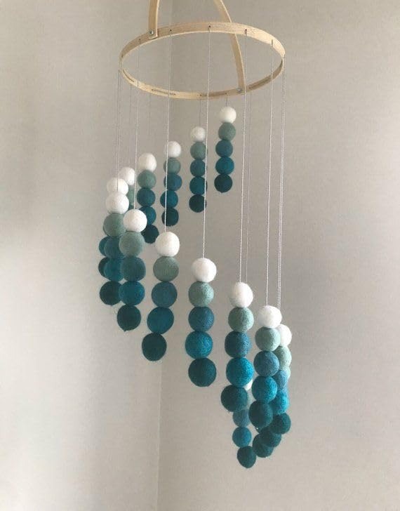 Pompom Balls - Sky Blue- 2 cm - 100 Pieces