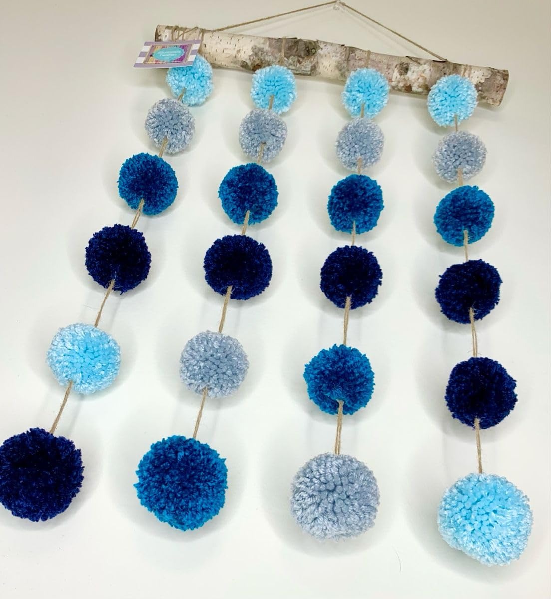 Pompom Balls - Sky Blue- 2 cm - 100 Pieces