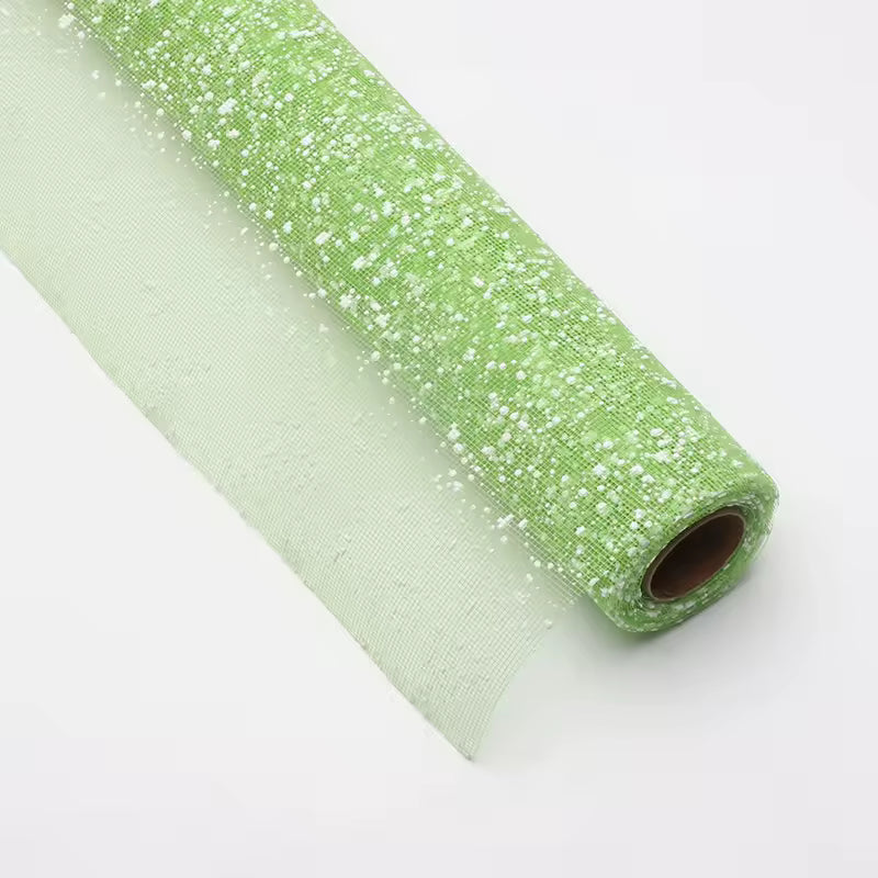Snow Mesh Roll (Light Green - 40 cm x 15 ft)