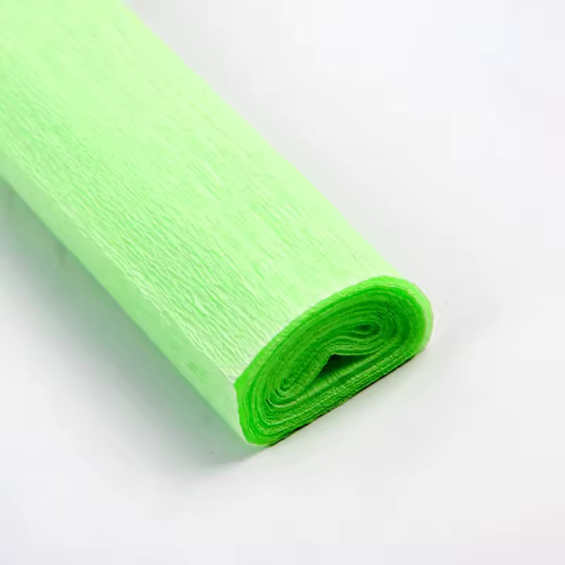 Crepe Paper Roll (Lemon Yellow - 20 inch x 8 ft)