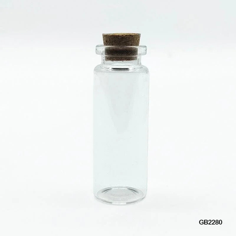 Mini Message Glass Bottles (22x80mm - Pack of 12)