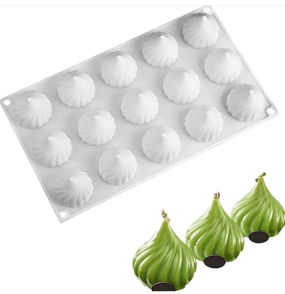 Modak Silicon Mould (15 Cavity)