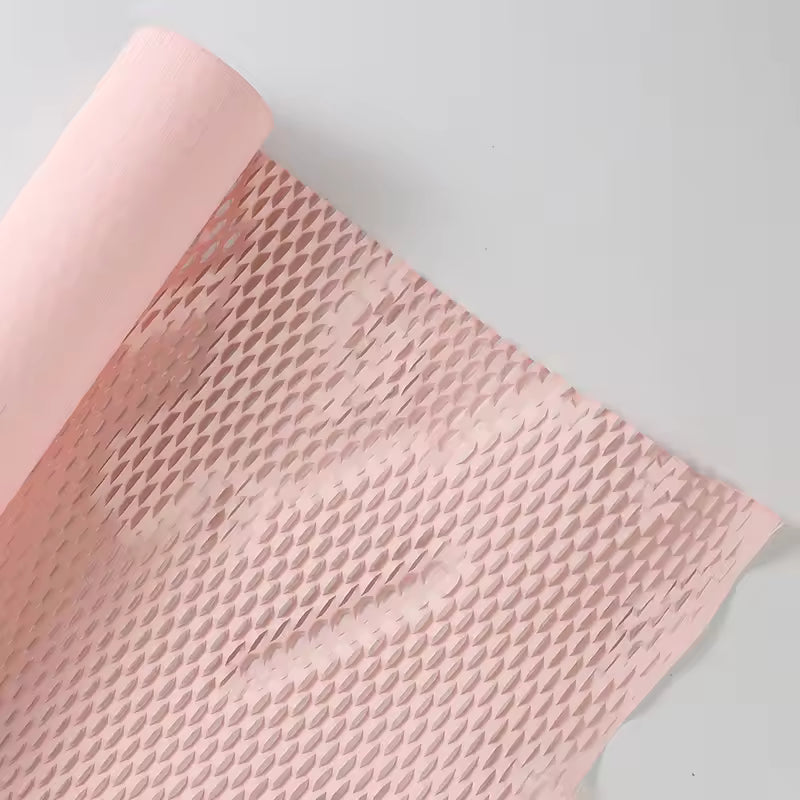 Honeycomb Wrapping Sheet Roll – 50cm × 10 Yards (30 ft) | Cushion Gift & Bouquet Wrap