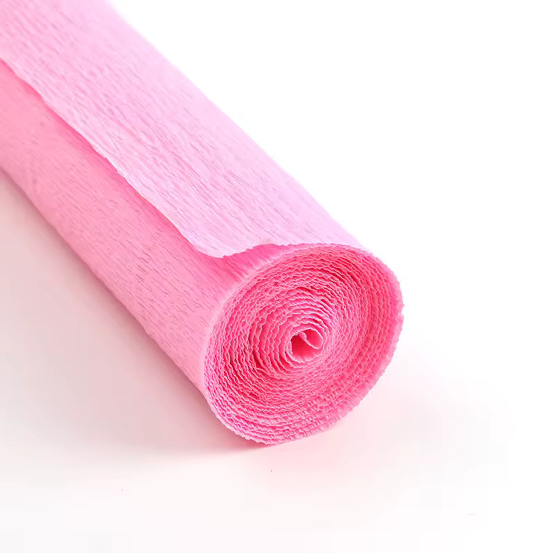 Crepe Paper Roll (Light Pink - 20 inch x 8 ft)