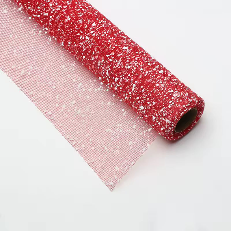Snow Mesh Roll (Red - 40 cm x 15 ft)