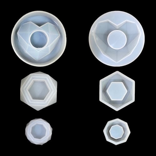 3 In 1 Planters And Tea Light Candle Holder Mould - 1 - Furxotic
