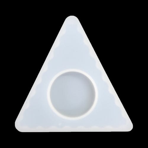 Triangle Shape Tea Light Candle Holder Mould - 1 - Furxotic
