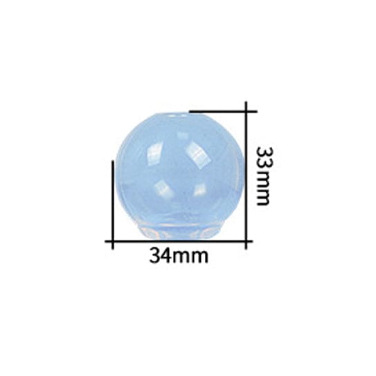 34Mm X 33Mm Ball & Candle Mould - 1 - Furxotic