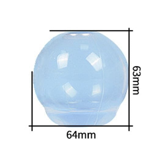 64Mm X 63Mm Ball & Candle Mould - 1 - Furxotic