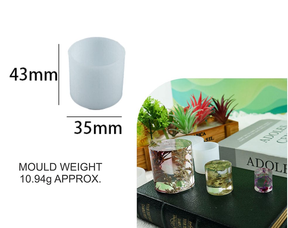 Small Cylinder Candle Mould - 1 - Furxotic