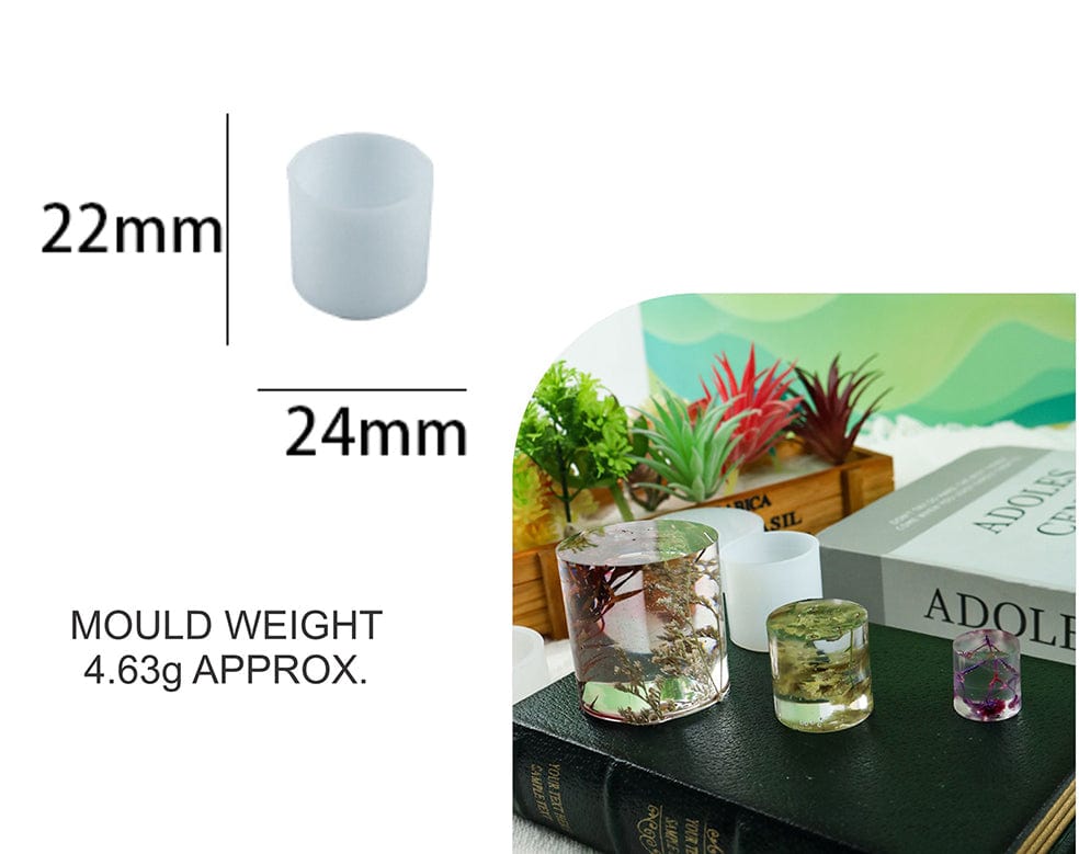 Mini Cylinder Candle Mould - 1 - Furxotic
