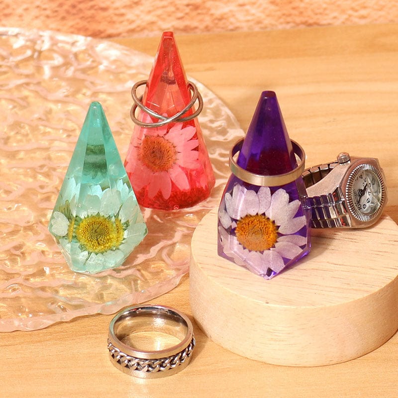 Cone Shaped Ring Holder & Candle Mould Design No 1 - 2 - Furxotic