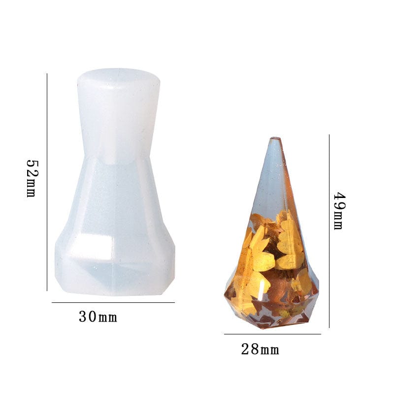 Cone Shaped Ring Holder & Candle Mould Design No 2 - 1 - Furxotic