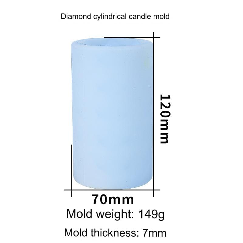3D Geometric Pillar Candle Mould - 1 - Furxotic