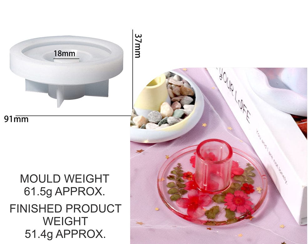 Candle Holder 02 Mould - 1 - Furxotic