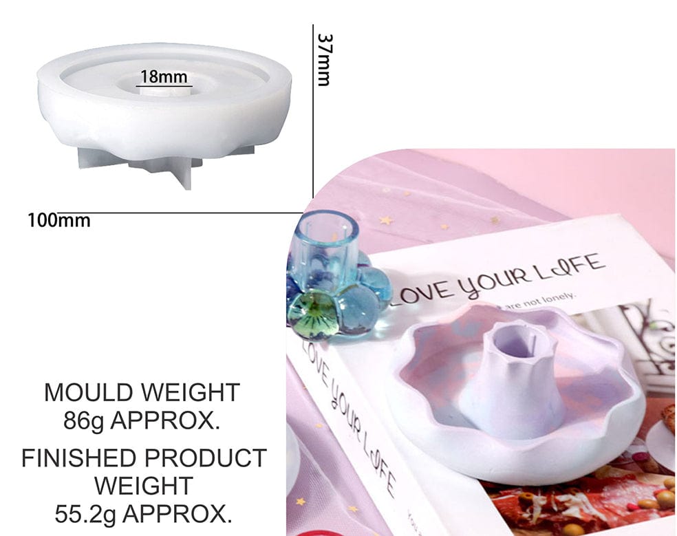 Candle Holder 03 Mould - 1 - Furxotic