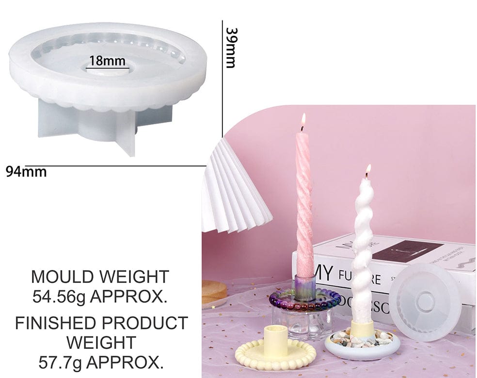 Candle Holder 05 Mould - 1 - Furxotic