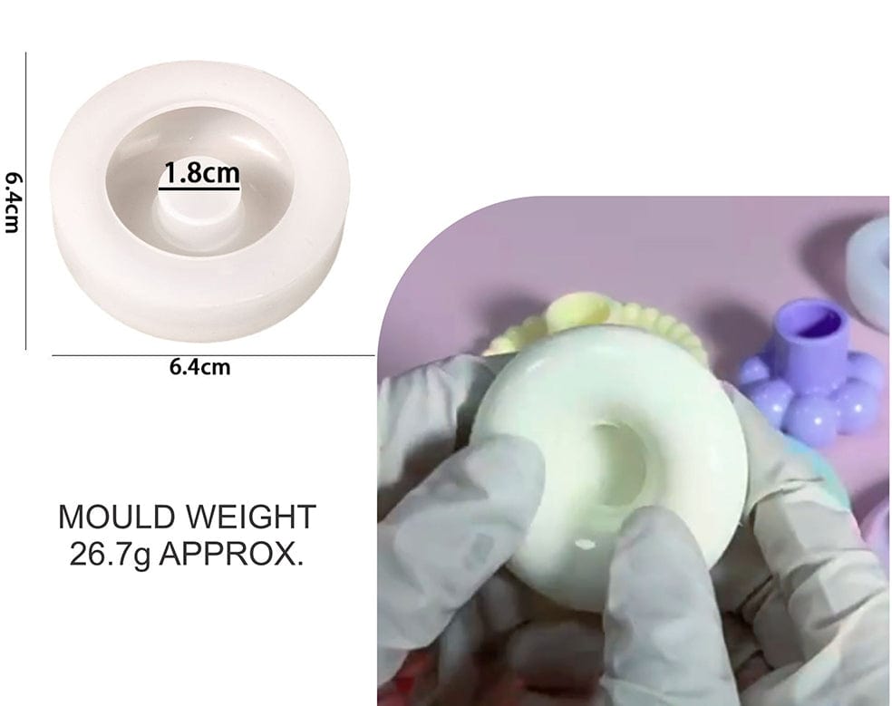 Candle Holder 06 Mould - 1 - Furxotic