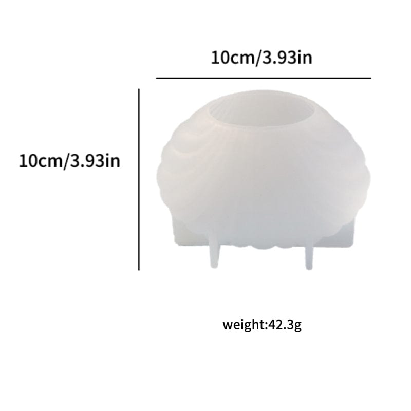 Big Sea Shell Candle Mould - 1 - Furxotic